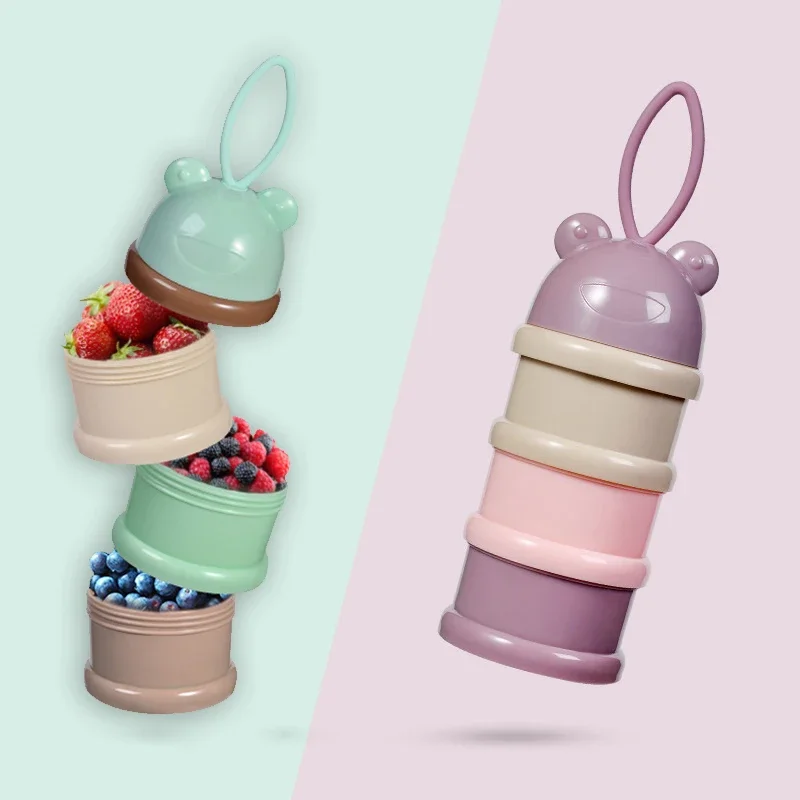 Baby Food Essentials - Perjalanan - Dispenser Bubuk Sereal Penyimpanan
