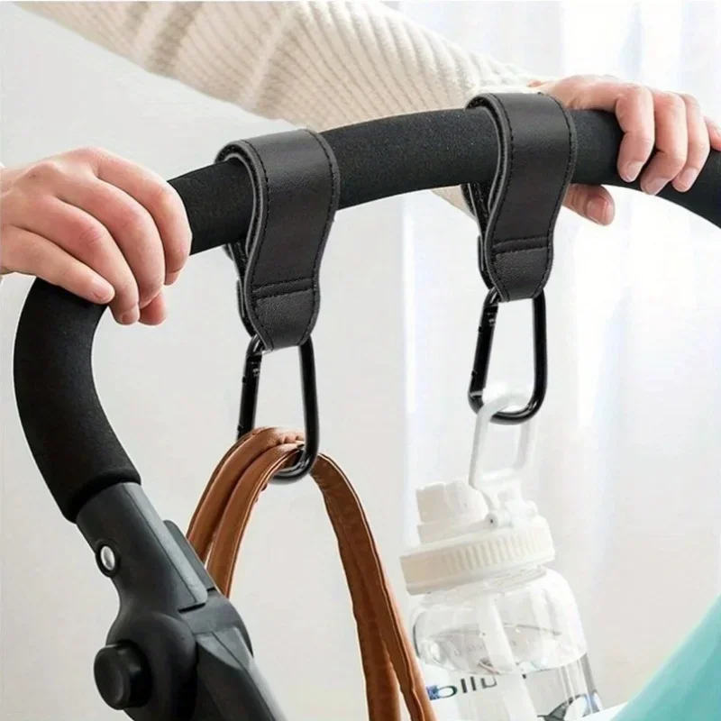 Baby Puree Pouch - Gantungan Kereta Bayi Fashion PU Kulit,