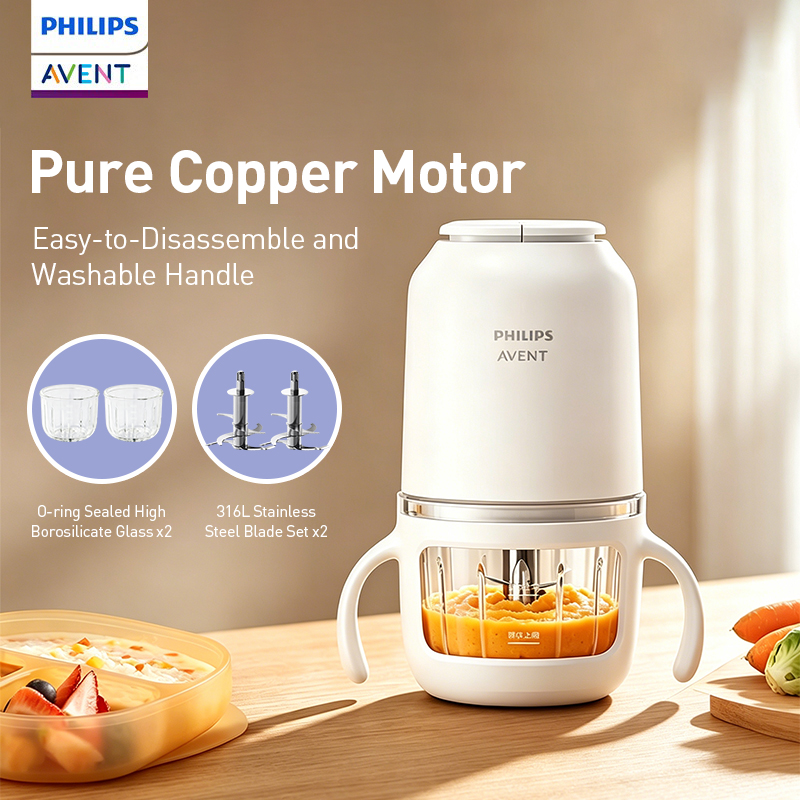 Baby Food Glass - Philips Avent Pembuat Makanan Bayi 150W