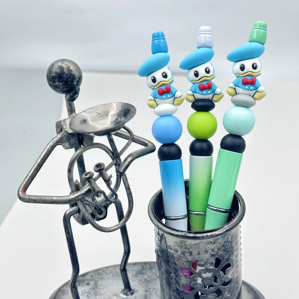 Baby Food Grade - 10 Buah DIY 3D Kartun Manik