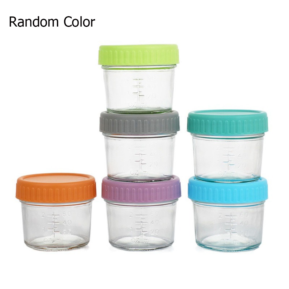 Baby Food Glass - 6 Buah Stoples Makanan Bayi Kaca