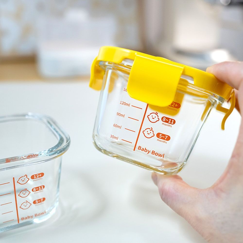 Baby Food Glass - Toples Penyimpanan Makanan Bayi 170ml, Kotak