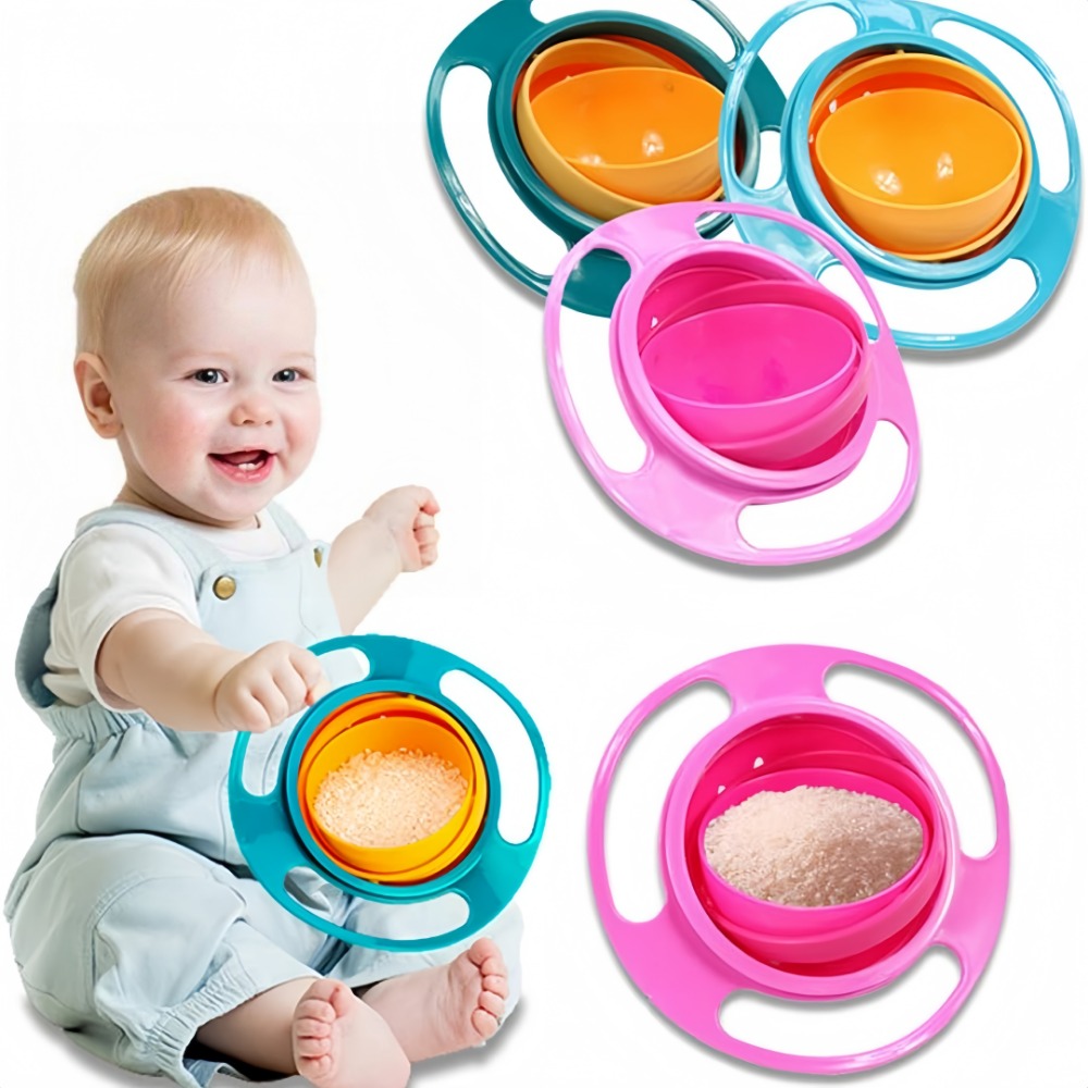 Baby Food Chart - Mangkuk Makan Gyro Bayi Rotasi 360