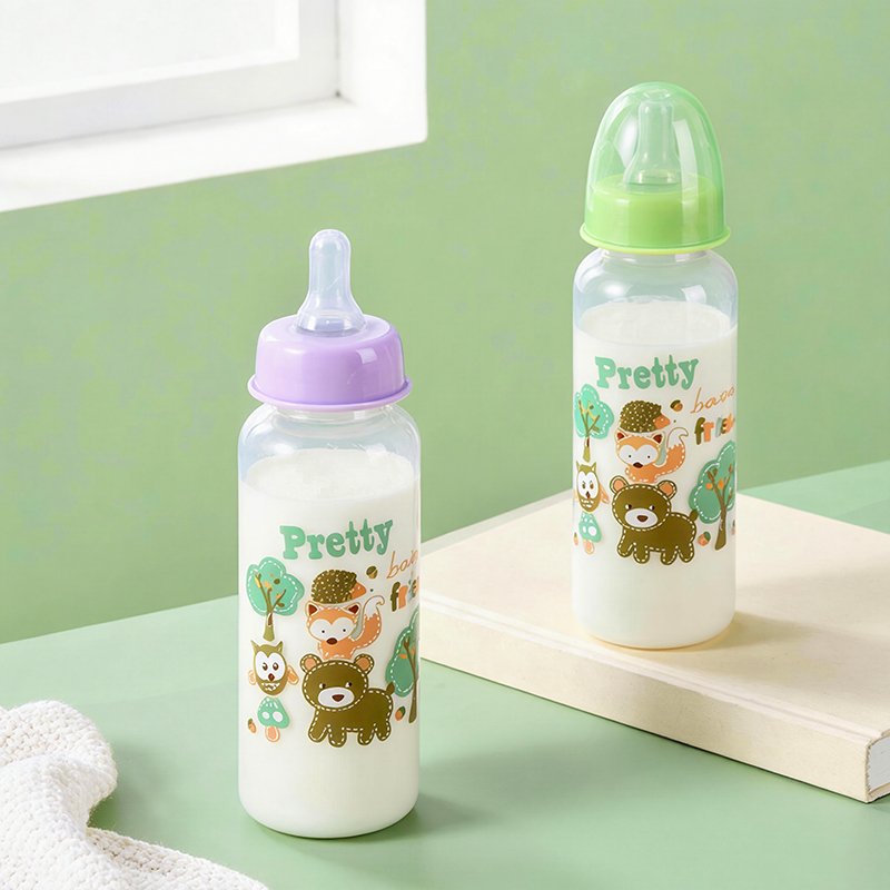 Baby Food Natural - 1PC Set Botol Bayi Bertema Hewan