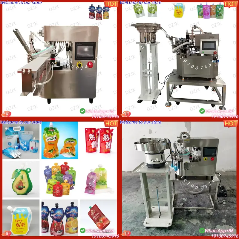 Baby Puree Pouch - Mesin Pengisi dan Penyegel Kantong Spout