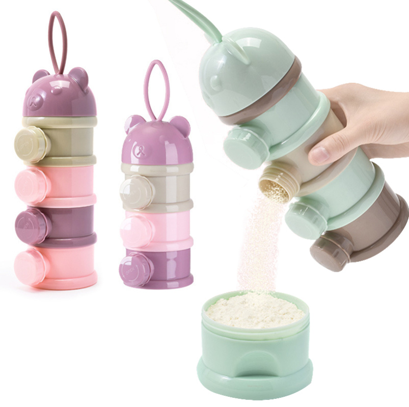 Baby Food Category - Penyimpanan Tiga/Empat Tingkat Portabel Wadah Makanan