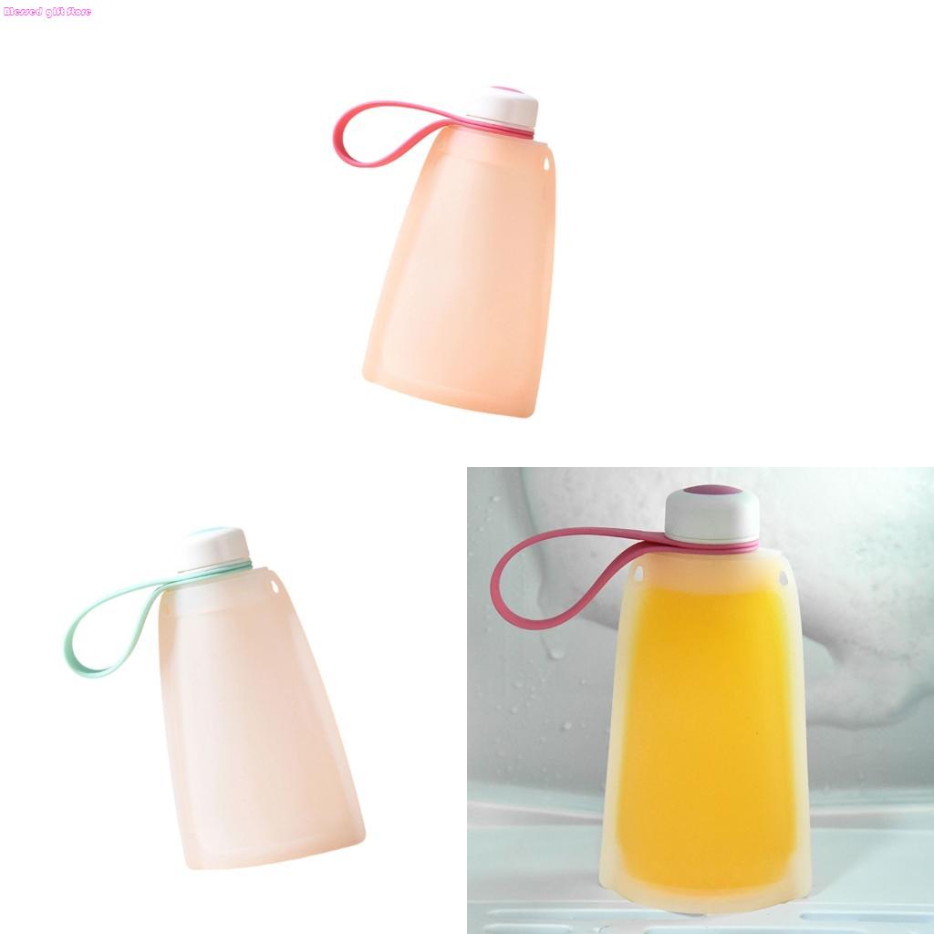Baby Puree Pouch - D0JC Tas Penyimpanan Silikon Serbaguna untuk
