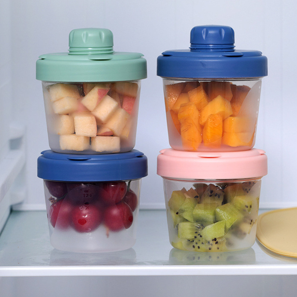Dry Food Baby - 1Set Dispenser Susu Bubuk 3 Lapis