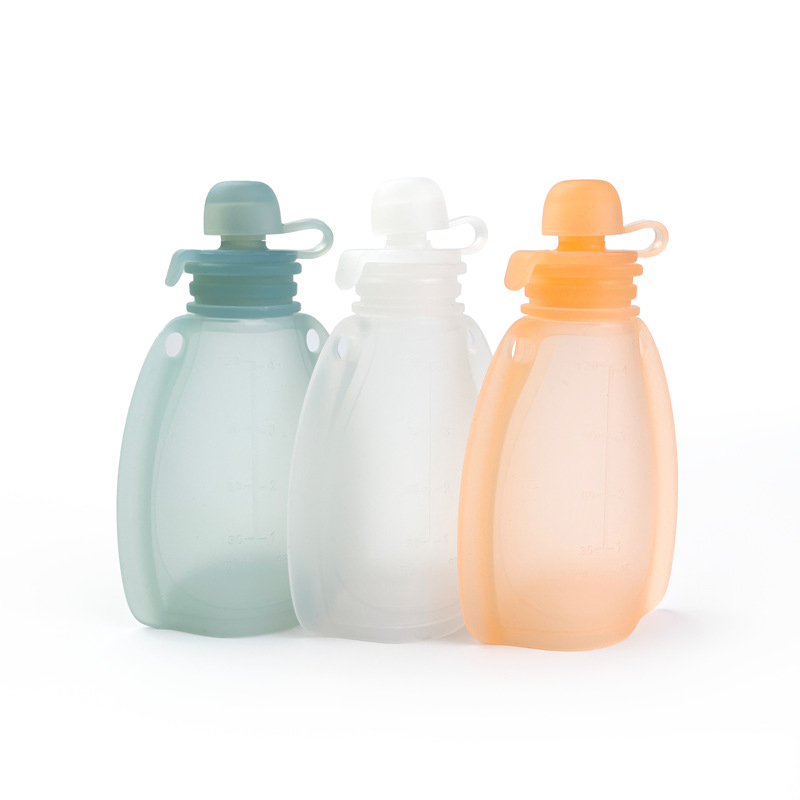 Baby Puree Pouch - Kantong makanan bayi, dapat digunakan kembali,