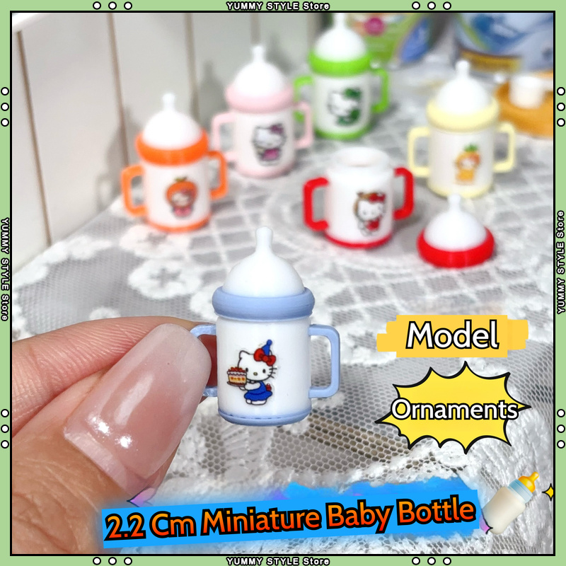 Baby Food Natural - Botol Bayi Miniatur Simulasi 2,2cm Model