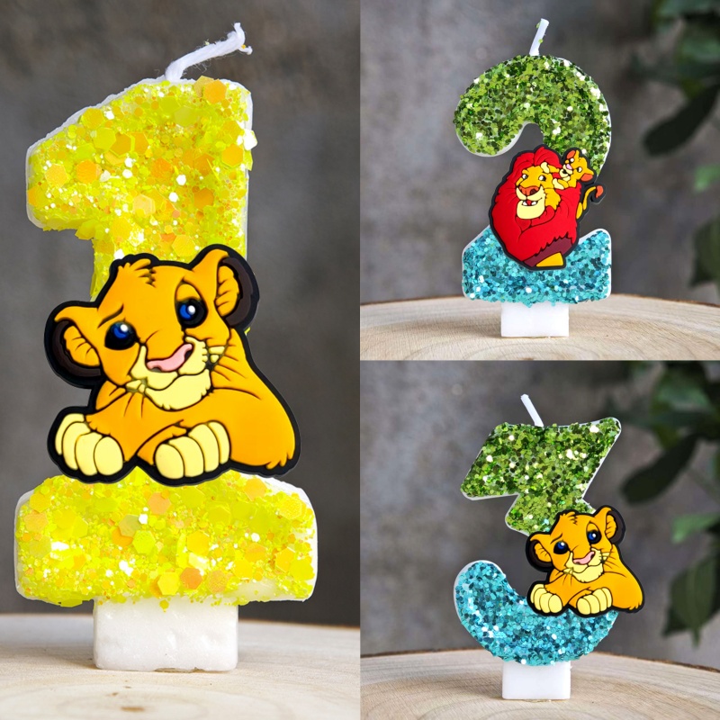Lion King Simba Lilin Nomor 0- - Baby Food Plan ulasan dan harga