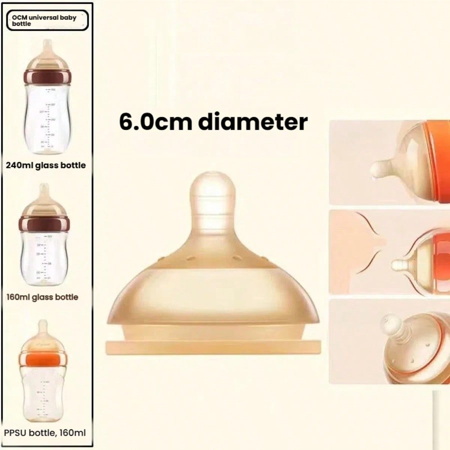 1 Buah Dot Botol Bayi Leher Le - Baby Food Glass ulasan dan harga