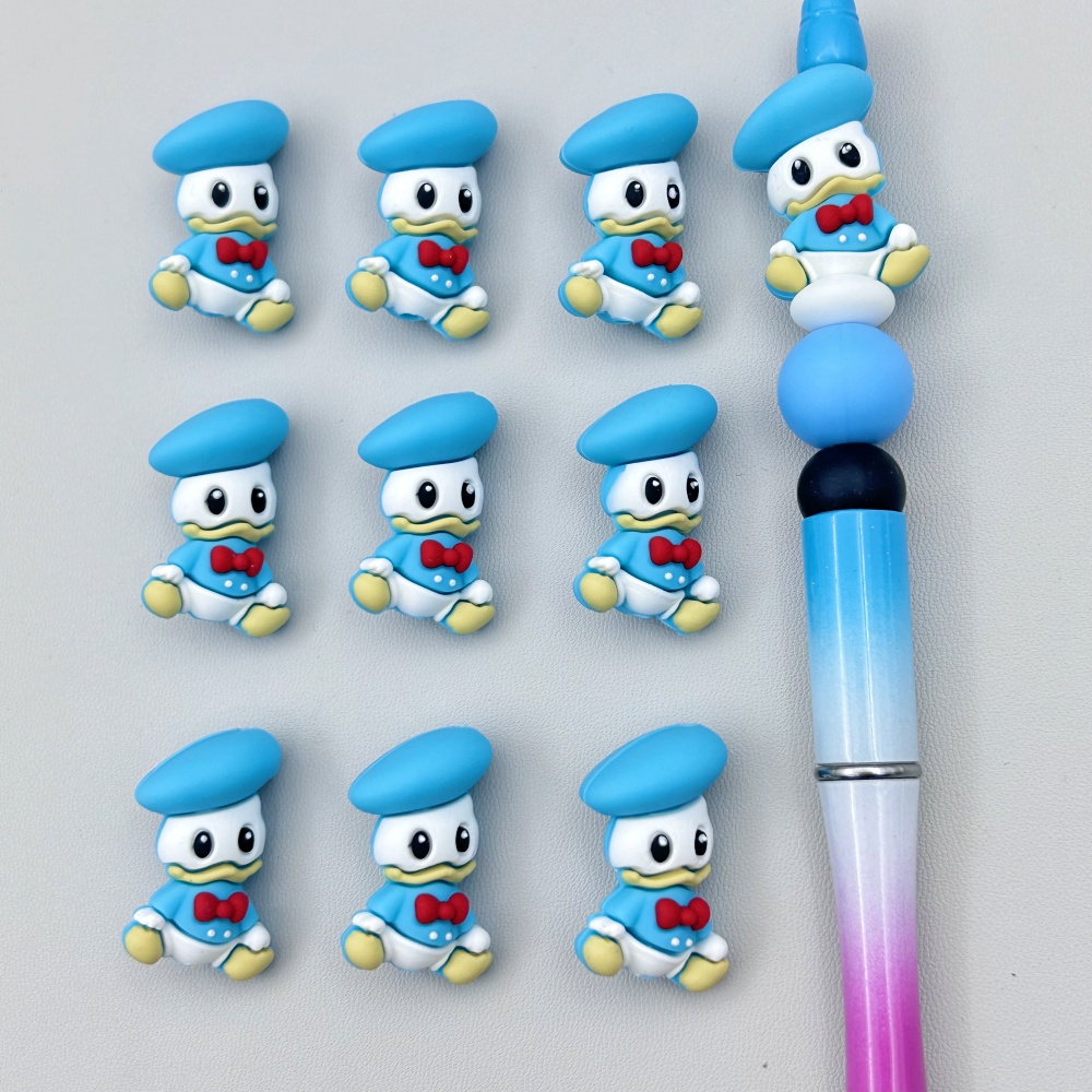 10 Buah DIY 3D Kartun Manik Si - Baby Food Grade ulasan dan harga