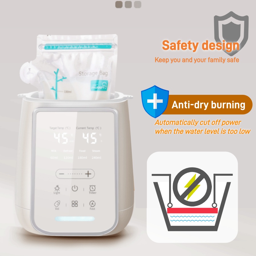 Penghangat Botol Susu Bayi 8in - Dry Food Baby ulasan dan harga