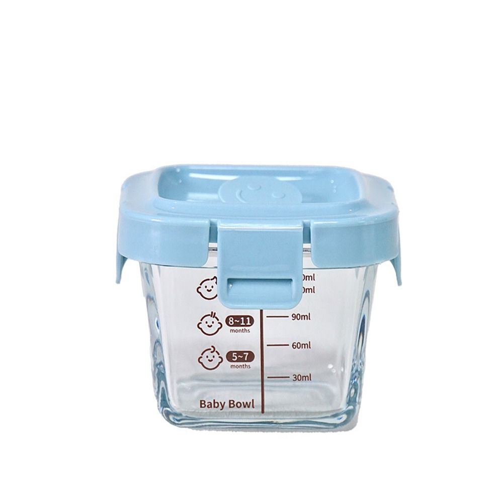 Kotak penyimpanan makanan kaca - Baby Food Glass ulasan dan harga