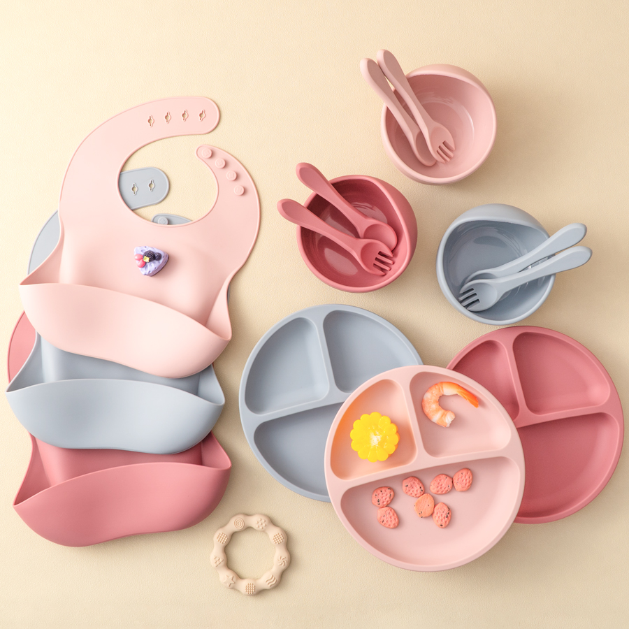5 buah Set makanan silikon bay - Baby Food Chart ulasan dan harga