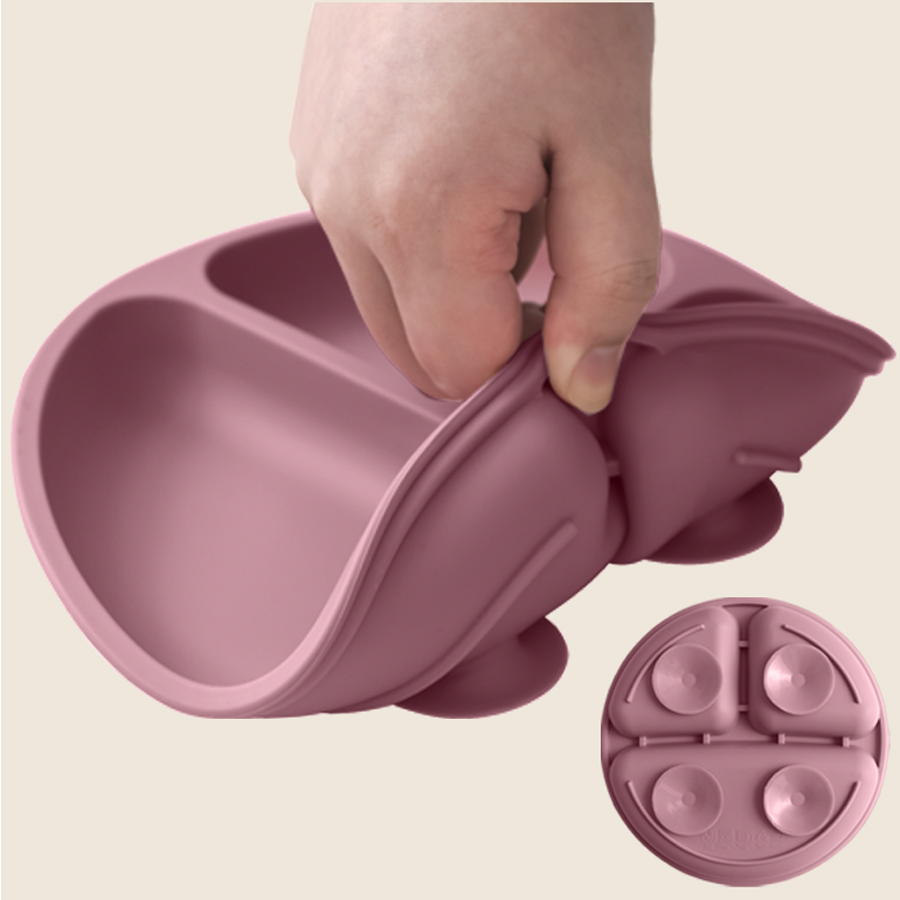 1 buah piring makan silikon pe - Baby Food Chart ulasan dan harga