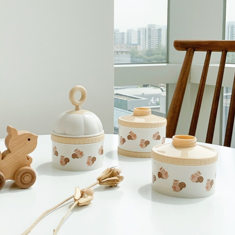 Kotak Dispenser Susu Formula B - Dry Food Baby ulasan dan harga