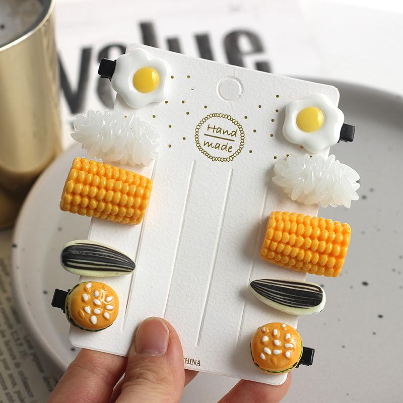 10 Buah Pin Rambut Lucu Baru u - Baby Food Egg ulasan dan harga