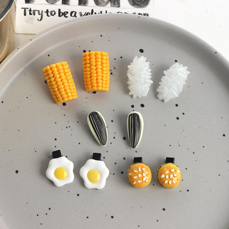 10 Buah Pin Rambut Lucu Baru u - Baby Food Egg ulasan dan harga