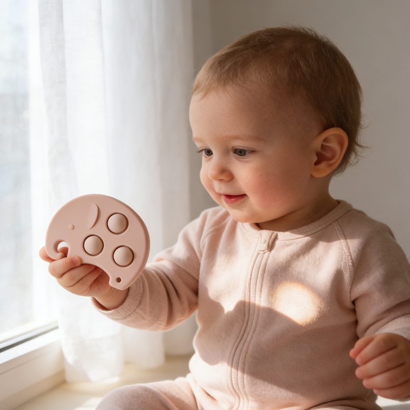 Mainan Bayi Bahan Silikon Lemb - Baby Food Natural ulasan dan harga
