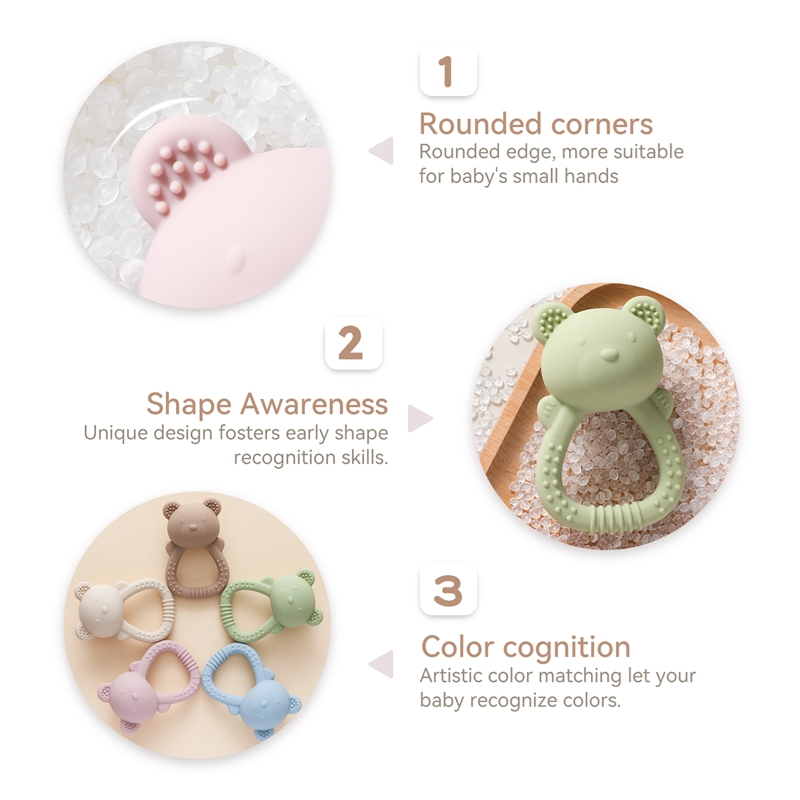 Teether Silikon untuk Bayi, Ma - Baby Food Natural ulasan dan harga