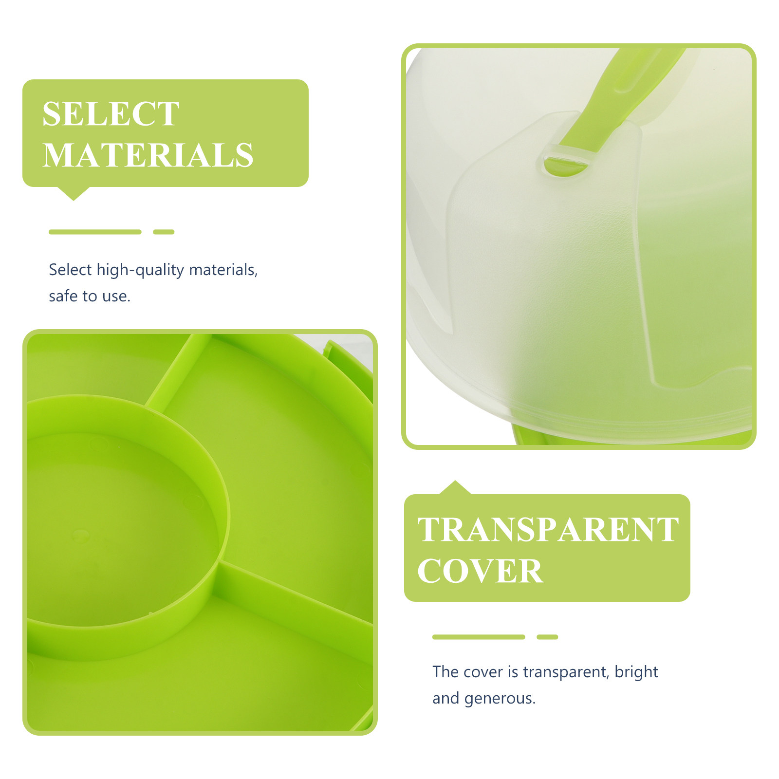 1 Buah Kotak Kue Plastik Trans - Baby Food Grade ulasan dan harga