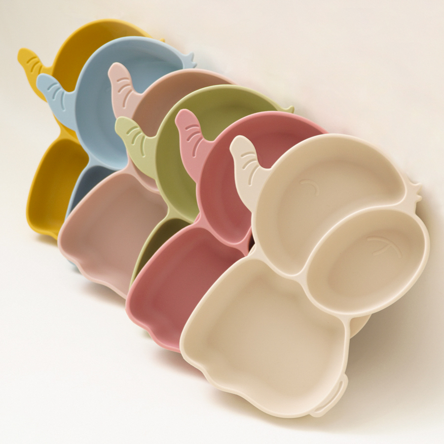 1 buah piring makan silikon ba - Baby Food Chart ulasan dan harga