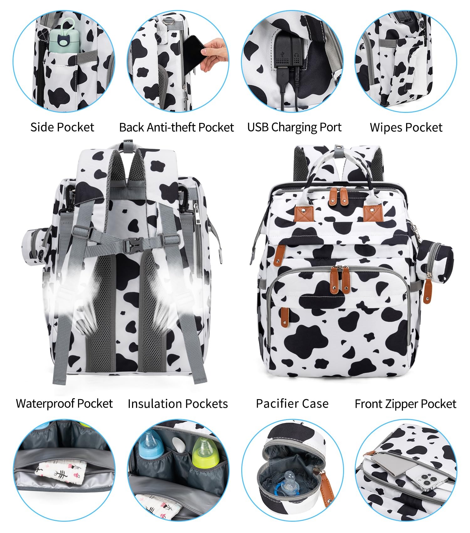 Tas Popok Ransel KABAQOO denga - Baby Puree Pouch ulasan dan harga