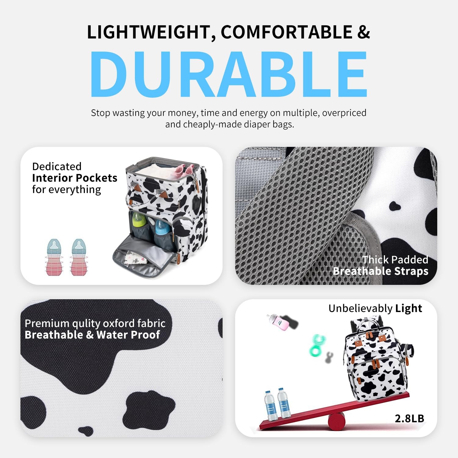 Tas Popok Ransel KABAQOO denga - Baby Puree Pouch ulasan dan harga