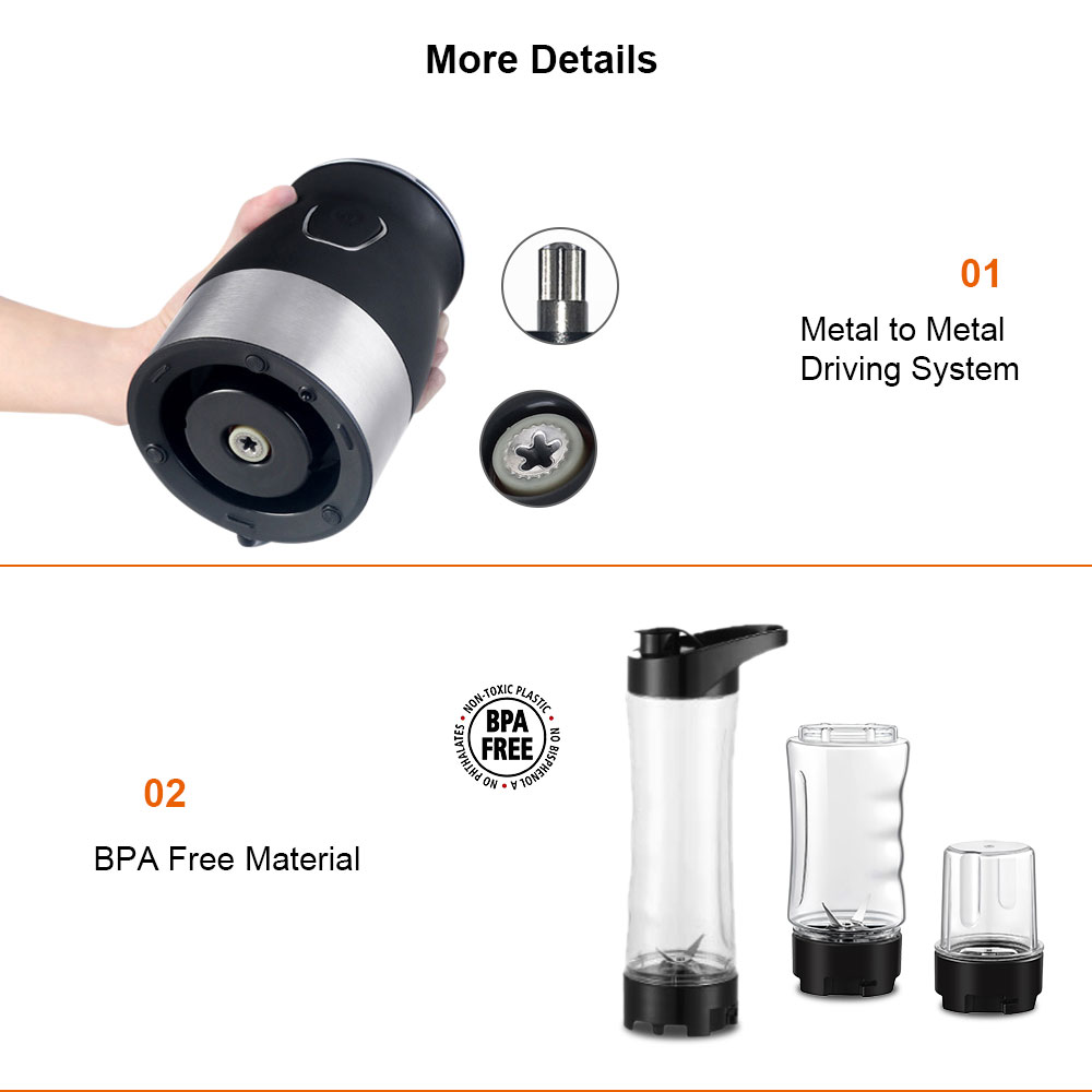 BPA Gratis 500W Portabel Blend - Dry Food Baby ulasan dan harga