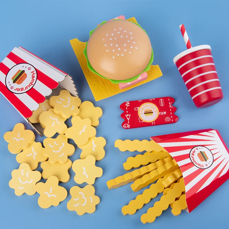 Mainan Bayi Kayu Montessori Se - Dry Food Baby ulasan dan harga