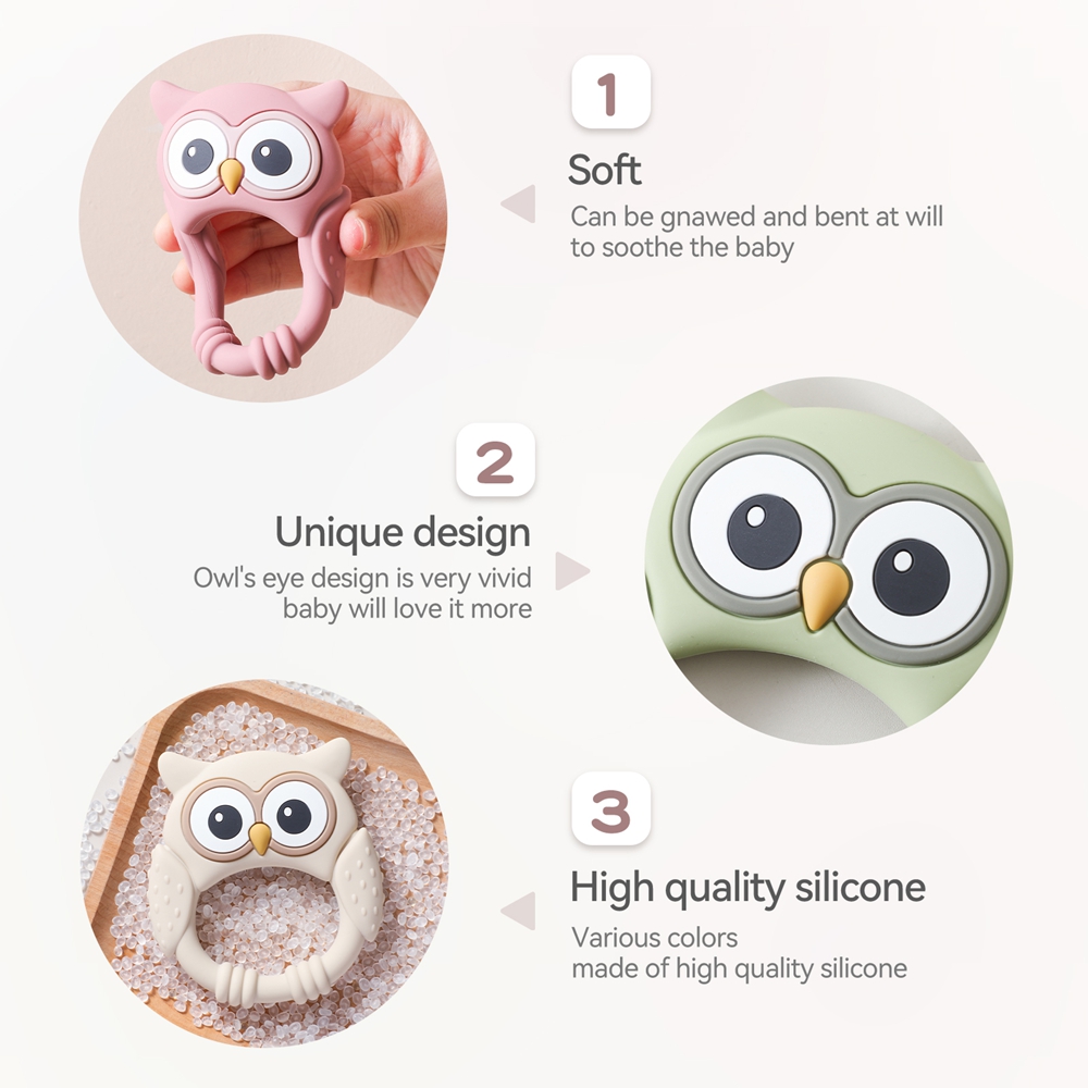 1 Buah Mainan Bayi Teether Sil - Baby Food Natural ulasan dan harga