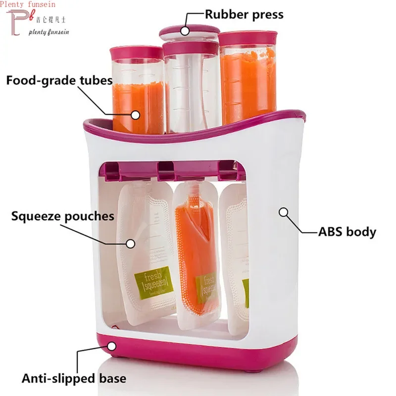 Kantong Penyimpanan Puree Buah - Baby Puree Pouch ulasan dan harga